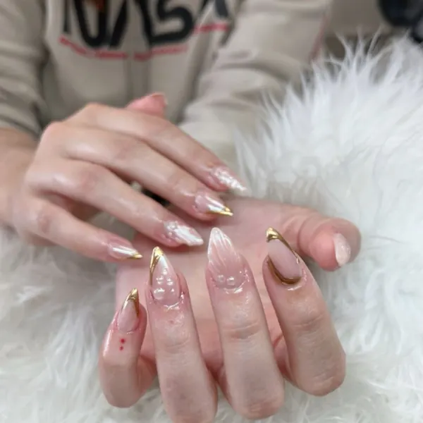 Nude acrylic set